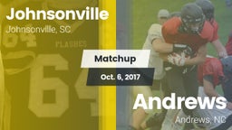 Matchup: Johnsonville vs. Andrews  2017