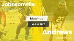 Matchup: Johnsonville vs. Andrews  2016