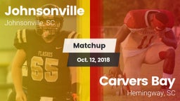 Matchup: Johnsonville vs. Carvers Bay  2018