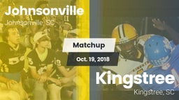 Matchup: Johnsonville vs. Kingstree  2018