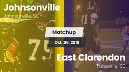 Matchup: Johnsonville vs. East Clarendon  2018