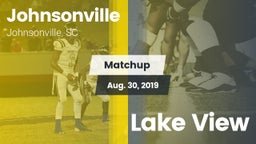 Matchup: Johnsonville vs. Lake View 2019