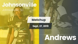 Matchup: Johnsonville vs. Andrews 2019