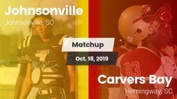 Matchup: Johnsonville vs. Carvers Bay  2019