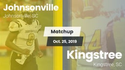 Matchup: Johnsonville vs. Kingstree  2019