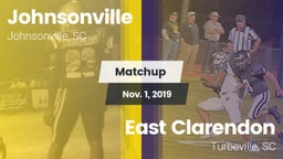 Matchup: Johnsonville vs. East Clarendon  2019