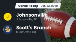 Recap: Johnsonville  vs. Scott's Branch  2020