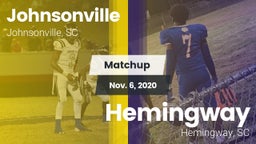 Matchup: Johnsonville vs. Hemingway  2020