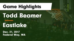 Todd Beamer  vs Eastlake  Game Highlights - Dec. 21, 2017