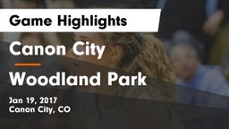 Canon City  vs Woodland Park  Game Highlights - Jan 19, 2017