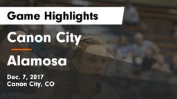 Canon City  vs Alamosa  Game Highlights - Dec. 7, 2017