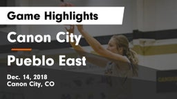Canon City  vs Pueblo East  Game Highlights - Dec. 14, 2018