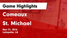 Comeaux  vs St. Michael  Game Highlights - Nov 21, 2016
