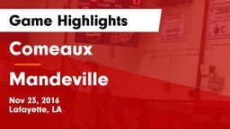 Comeaux  vs Mandeville Game Highlights - Nov 23, 2016