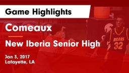 Comeaux  vs New Iberia Senior High Game Highlights - Jan 3, 2017