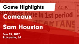 Comeaux  vs Sam Houston  Game Highlights - Jan 13, 2017