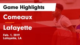 Comeaux  vs Lafayette  Game Highlights - Feb. 1, 2019