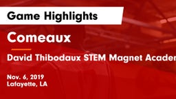 Comeaux  vs David Thibodaux STEM  Magnet Academy Game Highlights - Nov. 6, 2019