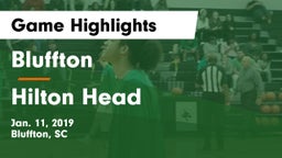 Bluffton  vs Hilton Head  Game Highlights - Jan. 11, 2019
