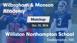 Matchup: Wilbraham & Monson vs. Williston Northampton School 2016