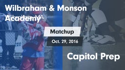 Matchup: Wilbraham & Monson vs. Capitol Prep 2016