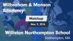 Matchup: Wilbraham & Monson vs. Williston Northampton School 2016