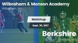 Matchup: Wilbraham & Monson vs. Berkshire  2017
