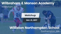 Matchup: Wilbraham & Monson vs. Williston Northampton School 2017