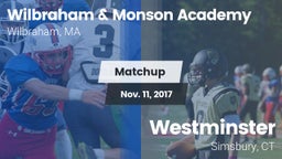 Matchup: Wilbraham & Monson vs. Westminster  2017