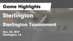 Sterlington  vs Sterlington Tournament Game Highlights - Dec. 28, 2019