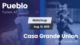 Matchup: Pueblo vs. Casa Grande Union  2018