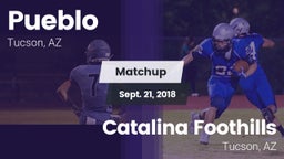 Matchup: Pueblo vs. Catalina Foothills  2018