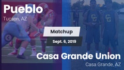 Matchup: Pueblo vs. Casa Grande Union  2019