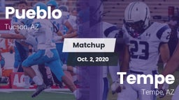Matchup: Pueblo vs. Tempe  2020
