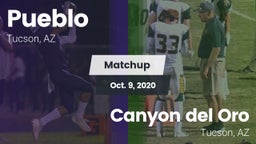 Matchup: Pueblo vs. Canyon del Oro  2020