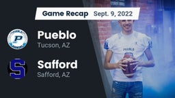 Recap: Pueblo  vs. Safford  2022