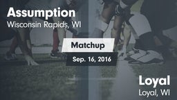 Matchup: Assumption vs. Loyal  2016