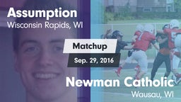Matchup: Assumption vs. Newman Catholic  2016