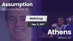 Matchup: Assumption vs. Athens  2017
