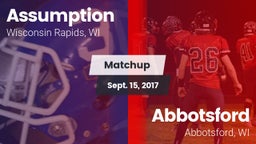 Matchup: Assumption vs. Abbotsford  2017