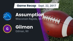 Recap: Assumption  vs. Gilman  2017