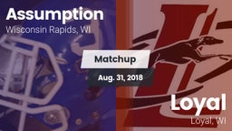 Matchup: Assumption vs. Loyal  2018