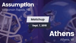 Matchup: Assumption vs. Athens  2018