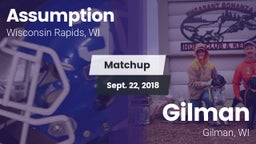 Matchup: Assumption vs. Gilman  2018