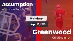 Matchup: Assumption vs. Greenwood  2018