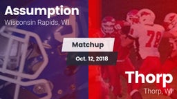 Matchup: Assumption vs. Thorp  2018
