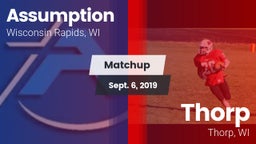 Matchup: Assumption vs. Thorp  2019