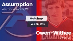 Matchup: Assumption vs. Owen-Withee  2019