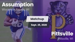 Matchup: Assumption vs. Pittsville  2020