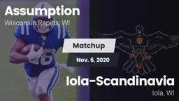 Matchup: Assumption vs. Iola-Scandinavia  2020